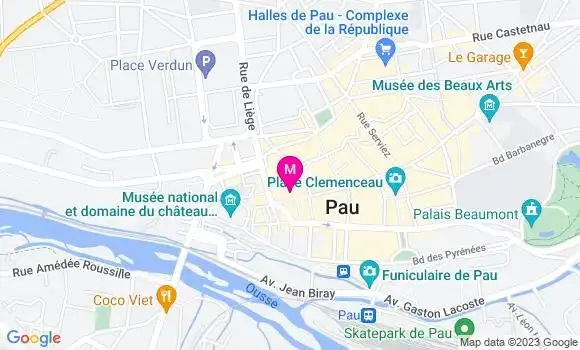 Localisation Restaurant  Po