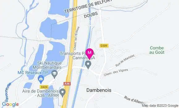 Localisation Restaurant  Le Qg de la Gourmandise