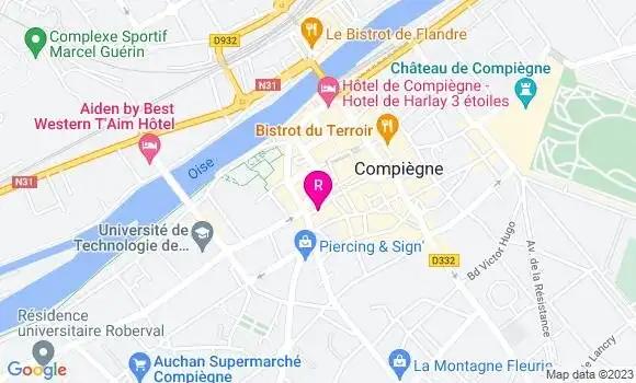Localisation Fast Food Subway