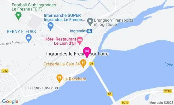 Localisation Restaurant  Le Rackham