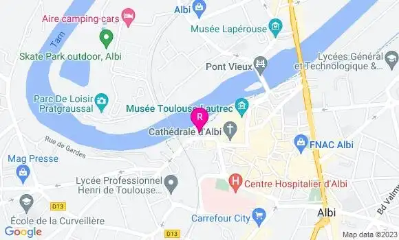 Localisation Restaurant  Tourelle Saint Loup