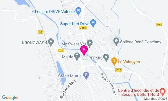 Localisation Restaurant Grill La Grillade