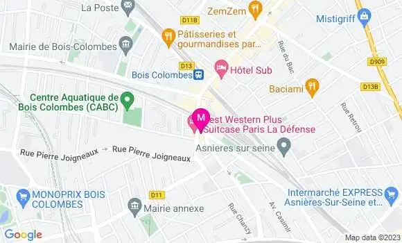 Localisation Sandwicherie La Rosa Pizza