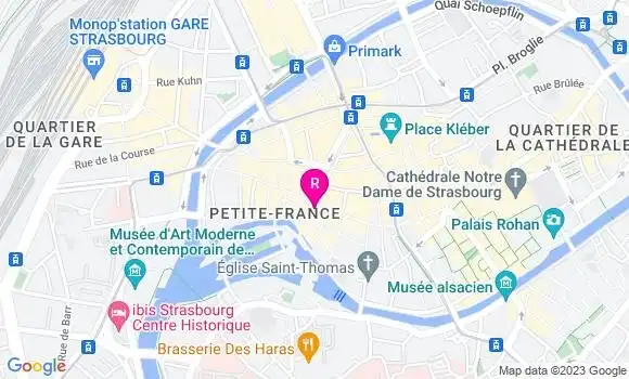 Localisation Restaurant  La Frituur