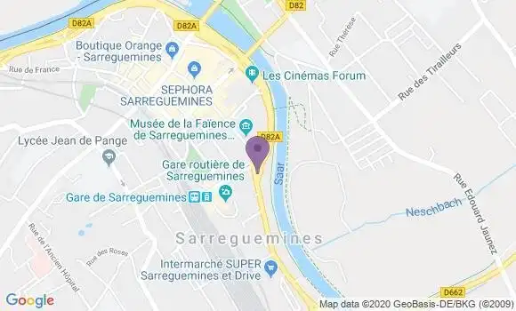 Localisation Restaurant  La Charrue d