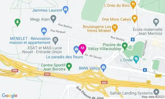 Localisation Restaurant  O