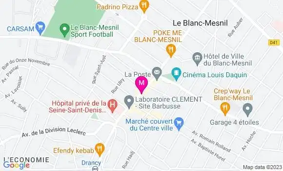 Localisation Restaurant  Le Clam