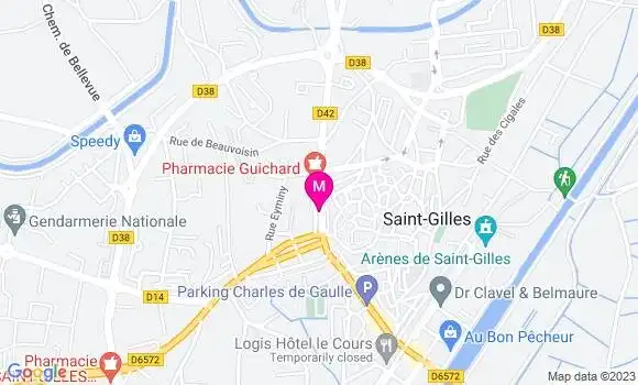 Localisation Pizzeria Pizza Alain