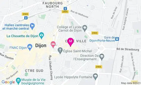 Localisation Pizzeria Les 4 Saisons