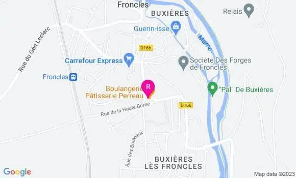 Localisation Restaurant des Glycines