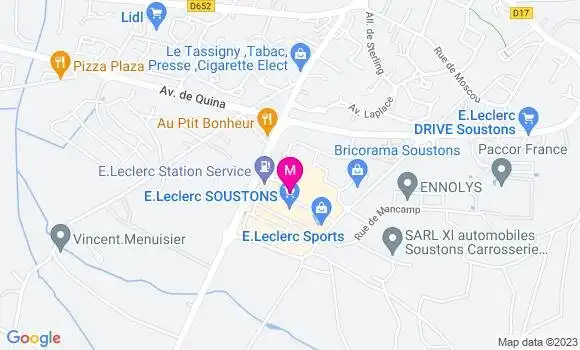 Localisation Restaurant  Jack
