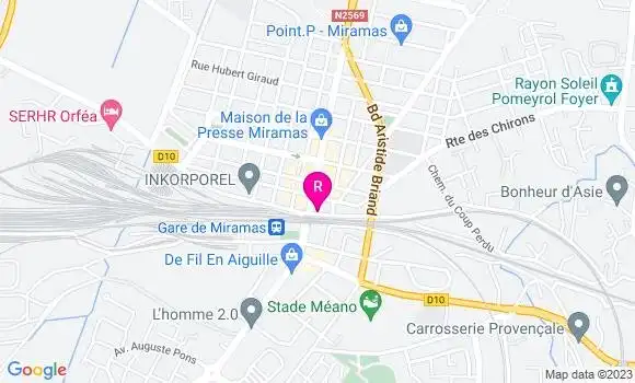 Localisation Restaurant  L