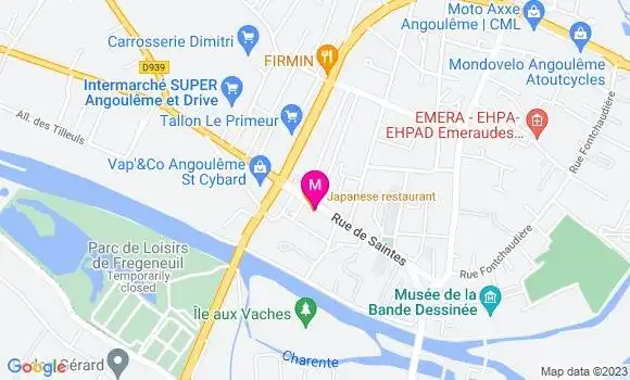 Localisation Le Sphinx Kebab