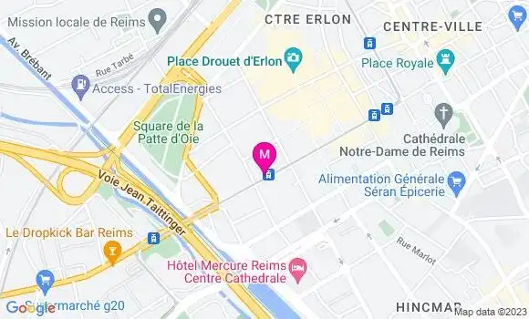 Localisation Restaurant Chinois Nouveau Delice