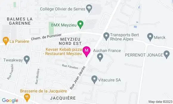 Localisation Restaurant  Regal Food