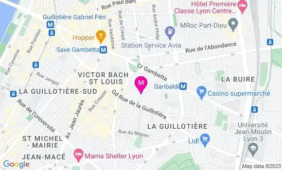 Localisation Restaurant  Le Palais des Tajines