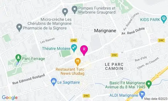 Localisation Restaurant  Fly Burger