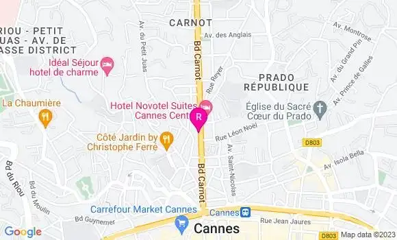 Localisation Bistrot et Burger