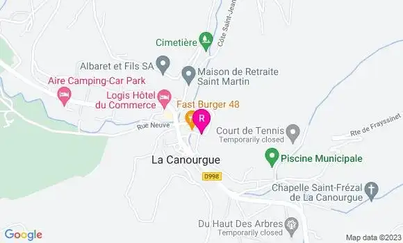 Localisation Restaurant  Fast Burger 48