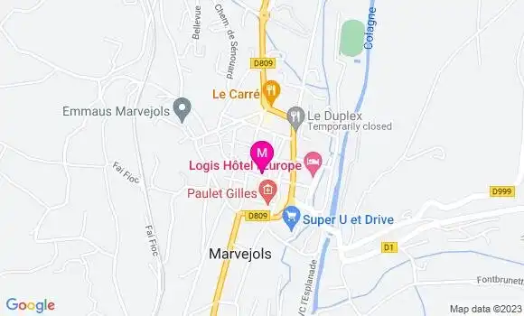 Localisation Restaurant  Fast Burger 48