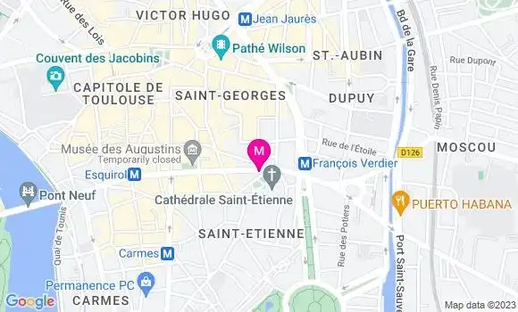 Localisation Restaurant Bar Le Sylene
