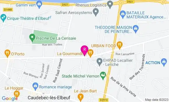 Localisation Pizzeria Pizza Land