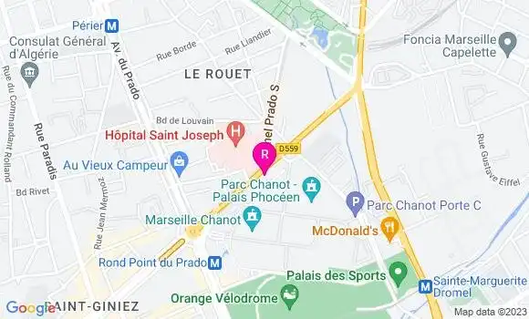 Localisation King Kebab Rabatau