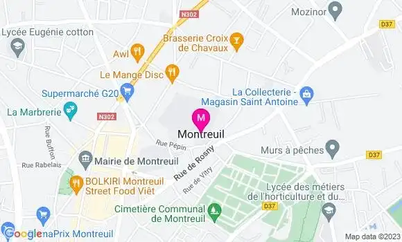 Localisation Restaurant  Le Chick