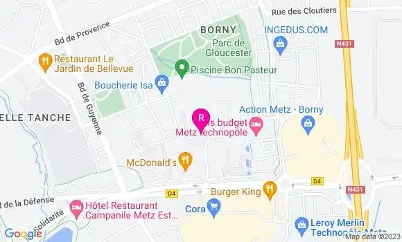 Localisation Pizzeria Milano Pizza