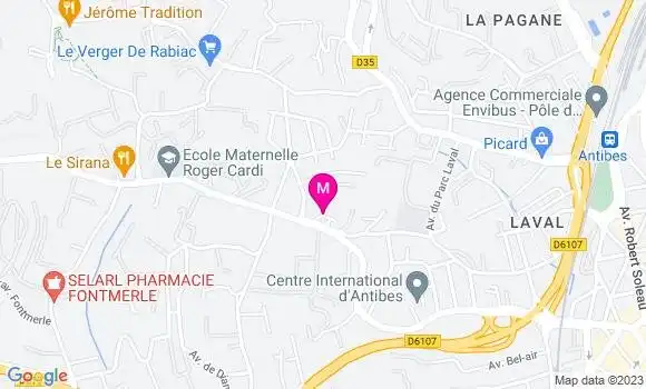 Localisation Restaurant  O