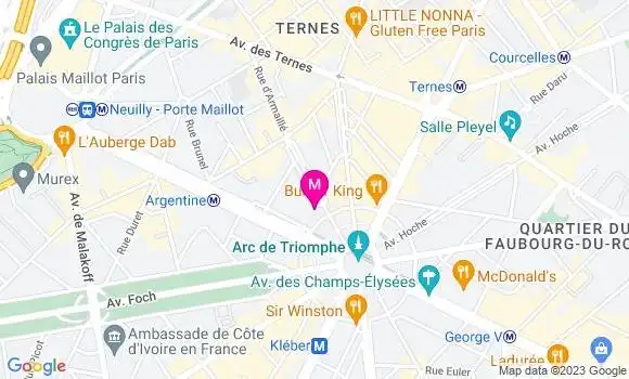 Localisation Restaurant  L