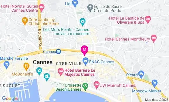 Localisation Restaurant Bar Le Vin sur Vin