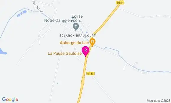 Localisation Restaurant  La Pause Gauloise