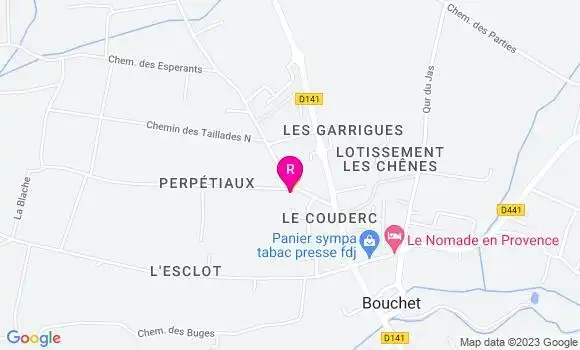 Localisation Crêperie La Galette a Roulettes
