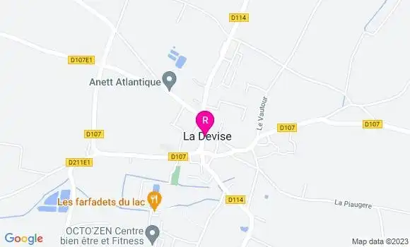 Localisation Pizzeria Befa Pizza