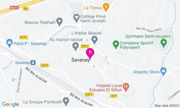 Localisation Restaurant  Au Qg