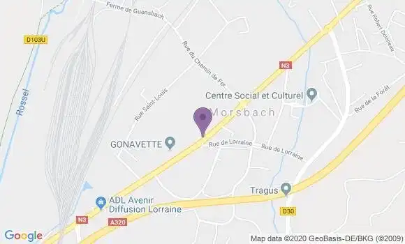 Localisation Restaurant  Le Crocus