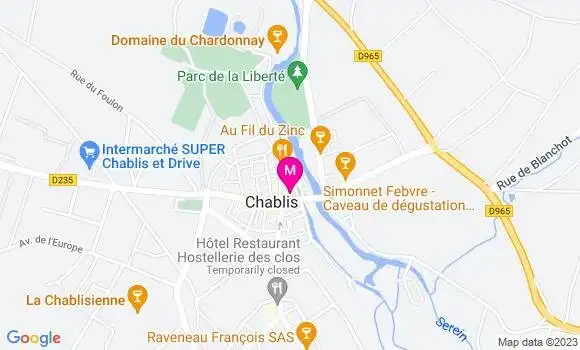 Localisation Restaurant  Le Bosphore