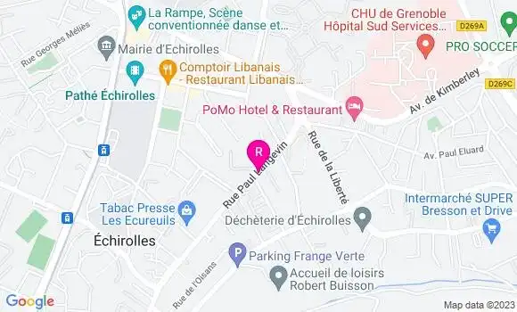Localisation Restaurant  Pizza