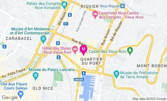 Localisation Restaurant Bio Badaboom
