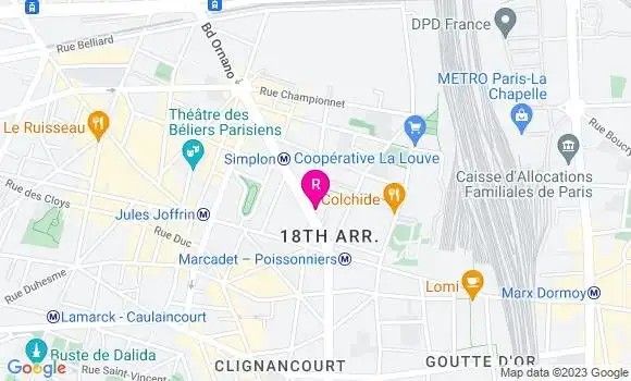 Localisation Restaurant  Sama Délices