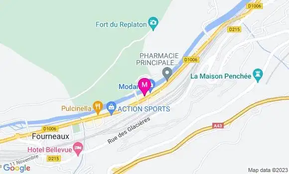 Localisation Restaurant  L