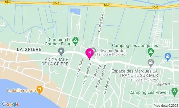 Localisation Restaurant  La Pomme d