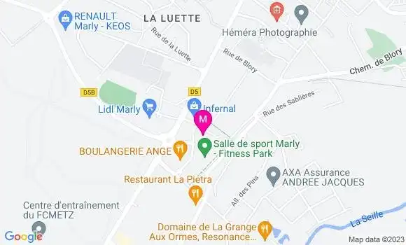 Localisation Pizzeria Snack Tezel