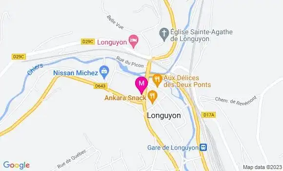 Localisation Restaurant Italien La Pizz