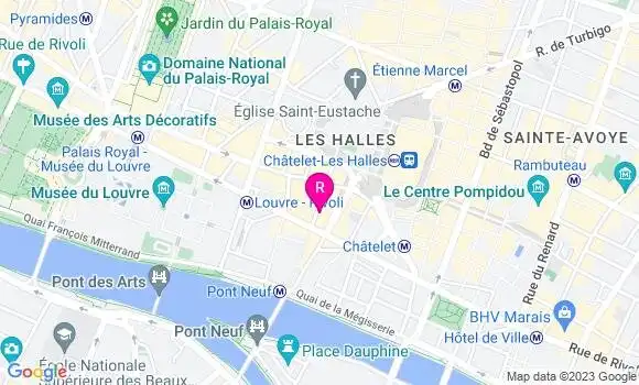 Localisation Restaurant  Gourmet du Roule