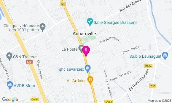 Localisation Kebab Ali Baba