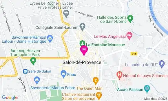 Localisation Restaurant  Le Comptoir des Glaces