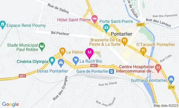 Localisation Restaurant  Piz