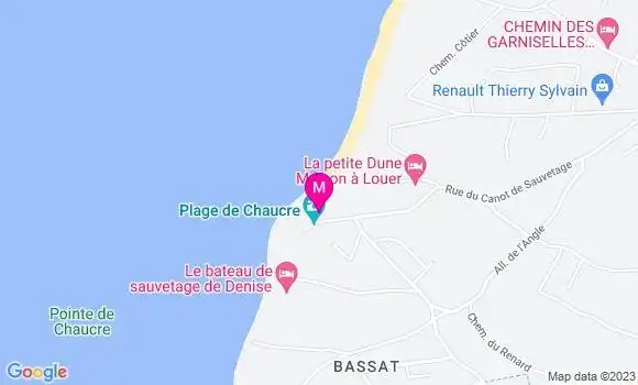 Localisation Restaurant  La Chign